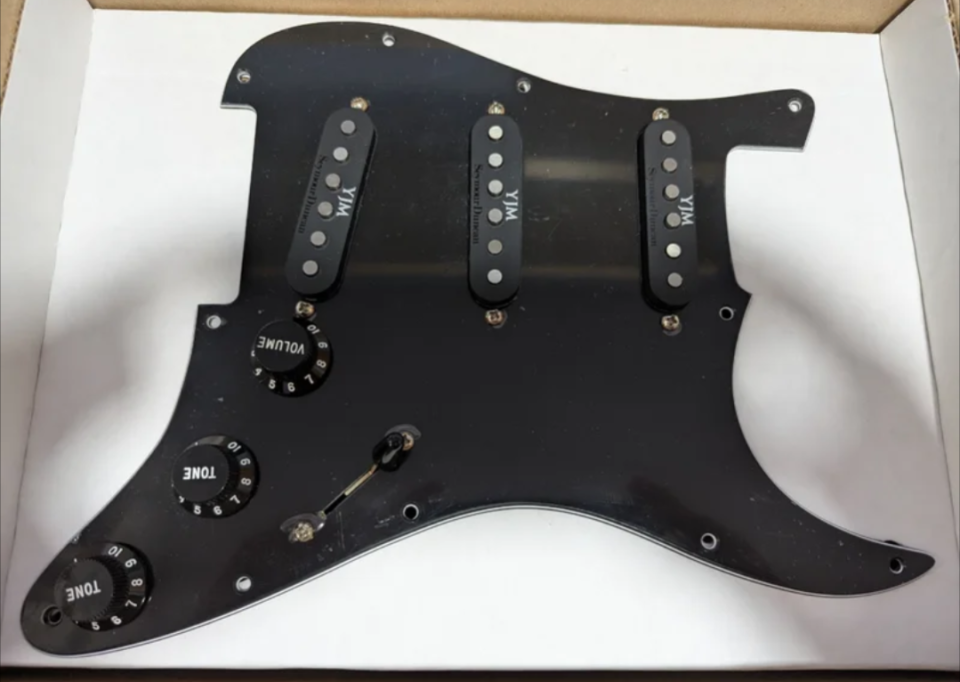Yngwie seymour duncan pickguard pastillas