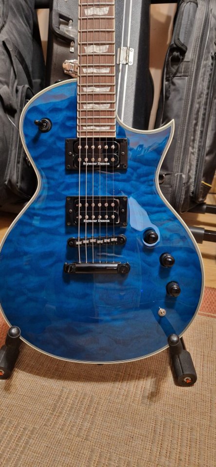 Guitarra LTD EC-1000 Piezo QM