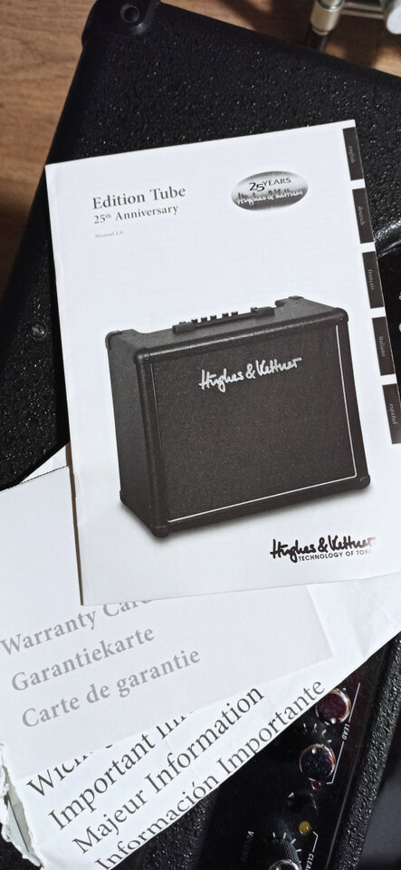 Combo válvulas hughes and kettner