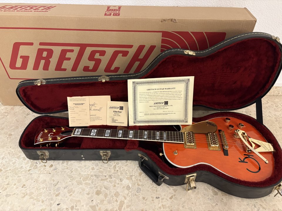 Gretsch G6121 Chet Atkins Roundup Western Orange Stain