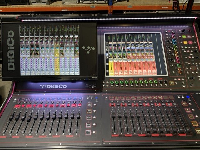 DigiCo Quantum 225 + MQRack + TCElectronic Clarity