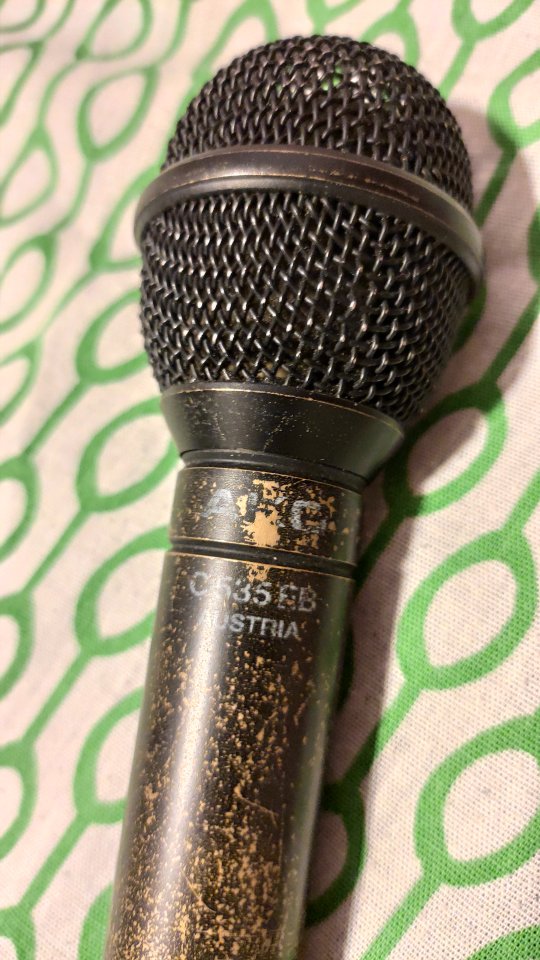 Akg c535 eb micrófono condensador