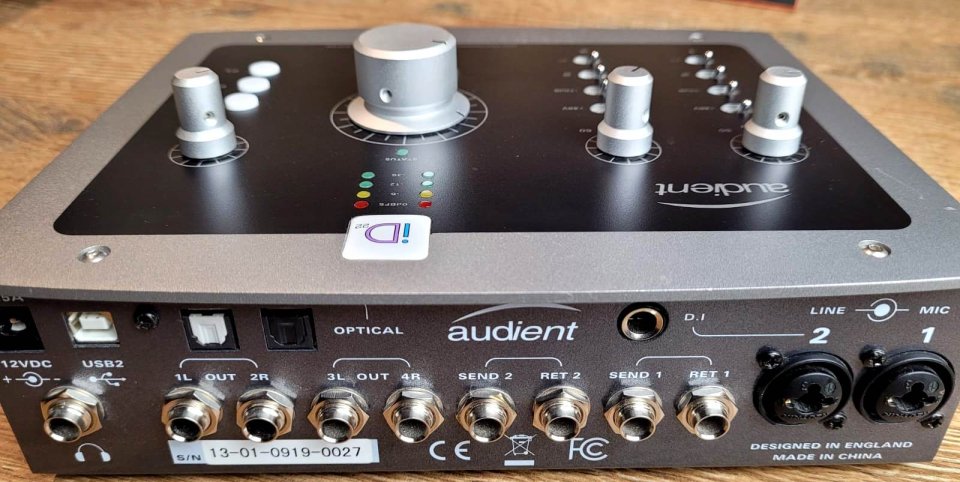 Interface de audio Audient ID22