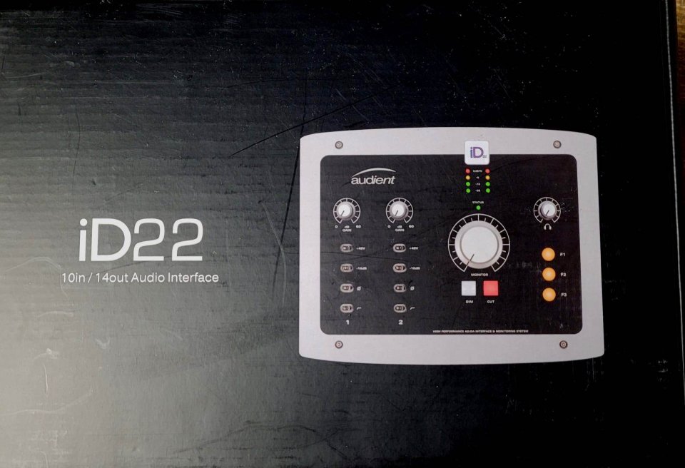 Interface de audio Audient ID22