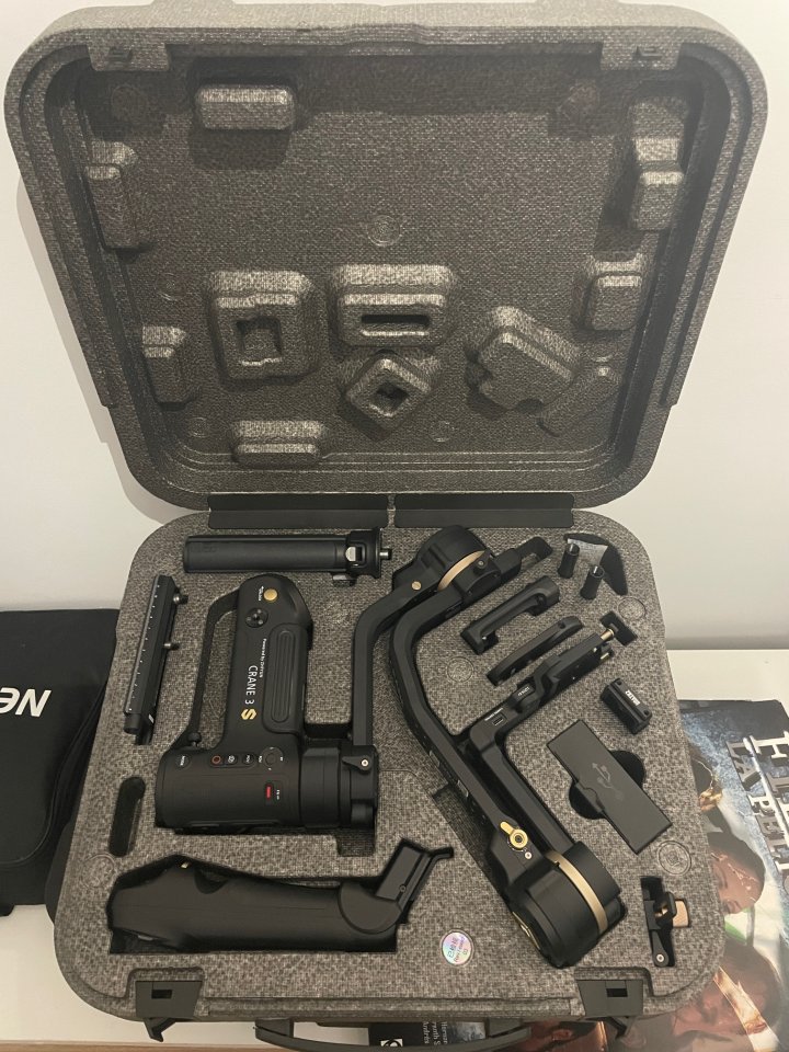 Gimbal Crane 3S profesional de Zhiyun