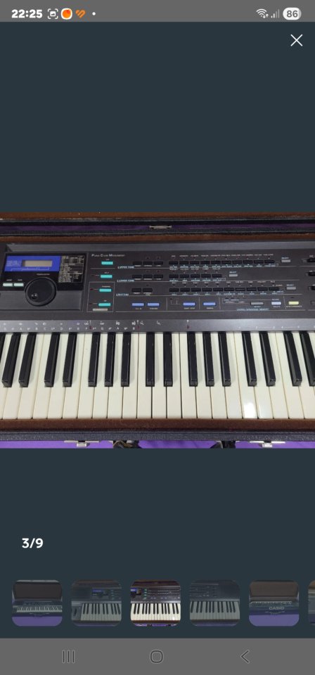 Teclado Sintetizador Casio HT3000