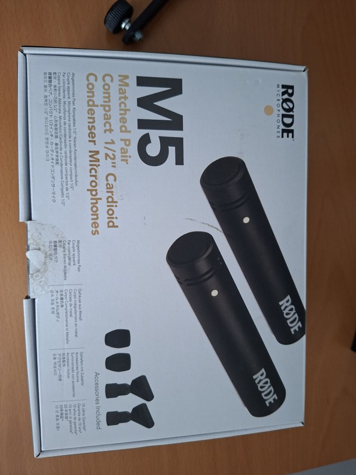 Rode M5. Pareja de segunda mano · Foto 3 de 4 · Badajoz · 120 €