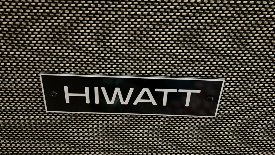 Pantalla Hiwatt 4x12 made in england