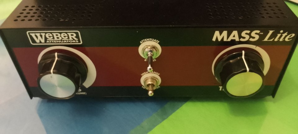 Atenuador de potencia Weber Mass Lite 100