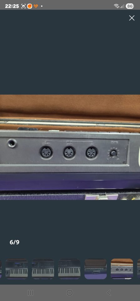 Teclado Sintetizador Casio HT3000