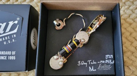 HB TE-52 + Estuche Fender + Mejoras. NUEVA .