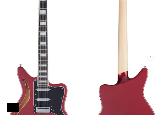 D'angelico Premier Bedford SH acabado Oxblood