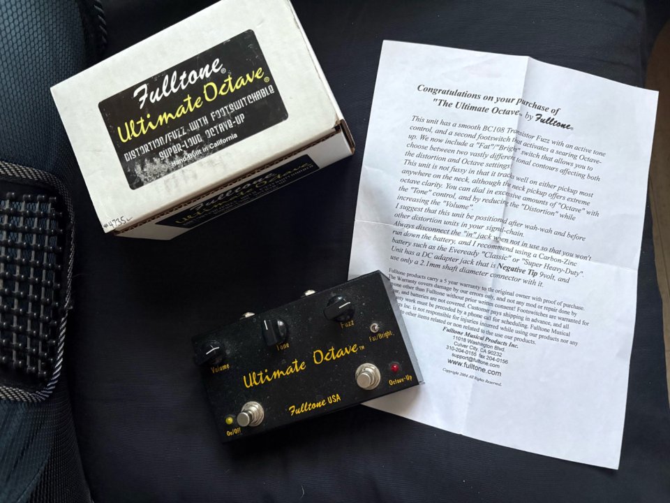 Fulltone Ultimate Octave original de segunda mano · Foto 3 de 4 · Ciudad Real · 275 €