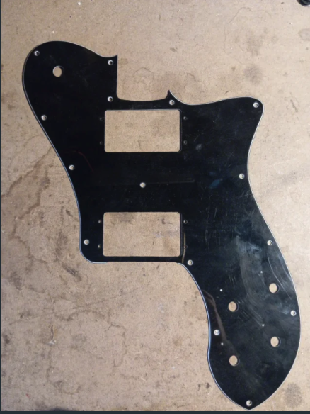 Golpeador Fender Telecaster Deluxe Negro Como nuevo