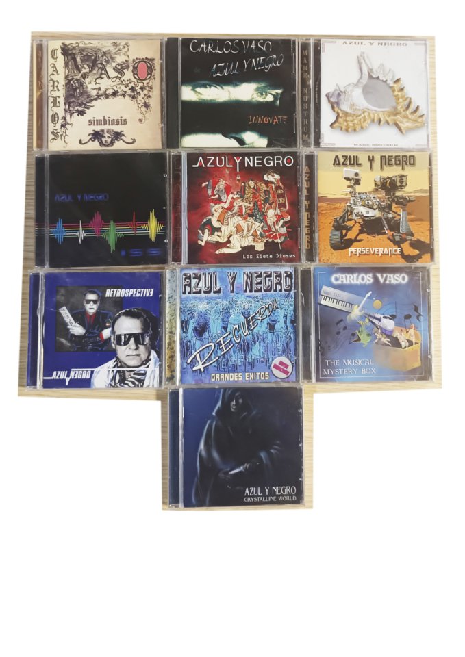 Discografia de Azul y Negro 10 CD's