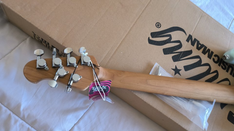 Sterling by Musicman Cutlass CT50 HSS Daphne Blue