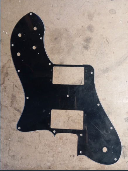 Golpeador Fender Telecaster Deluxe Negro Como nuevo