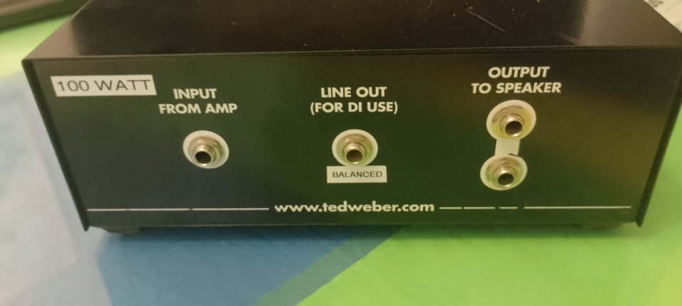 Atenuador de potencia Weber Mass Lite 100