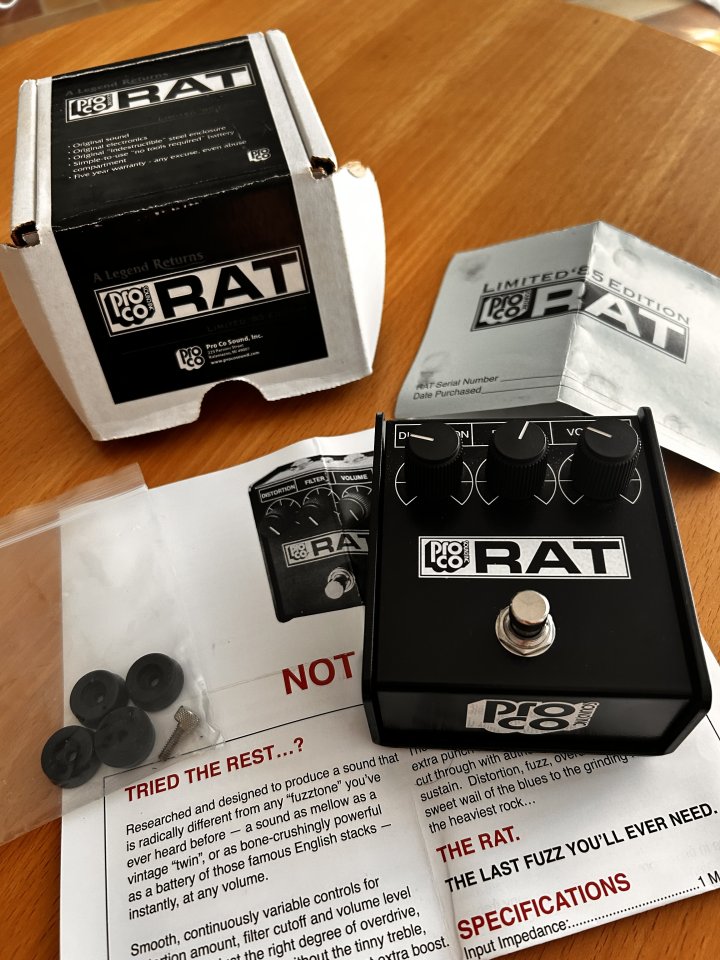 Proco Rat Whiteface reissue