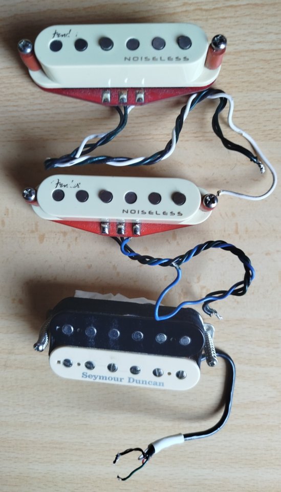 Set de pickups de calidad, HSS para Stratocaster de segunda mano · Foto 2 de 6 · Barcelona · 190 €