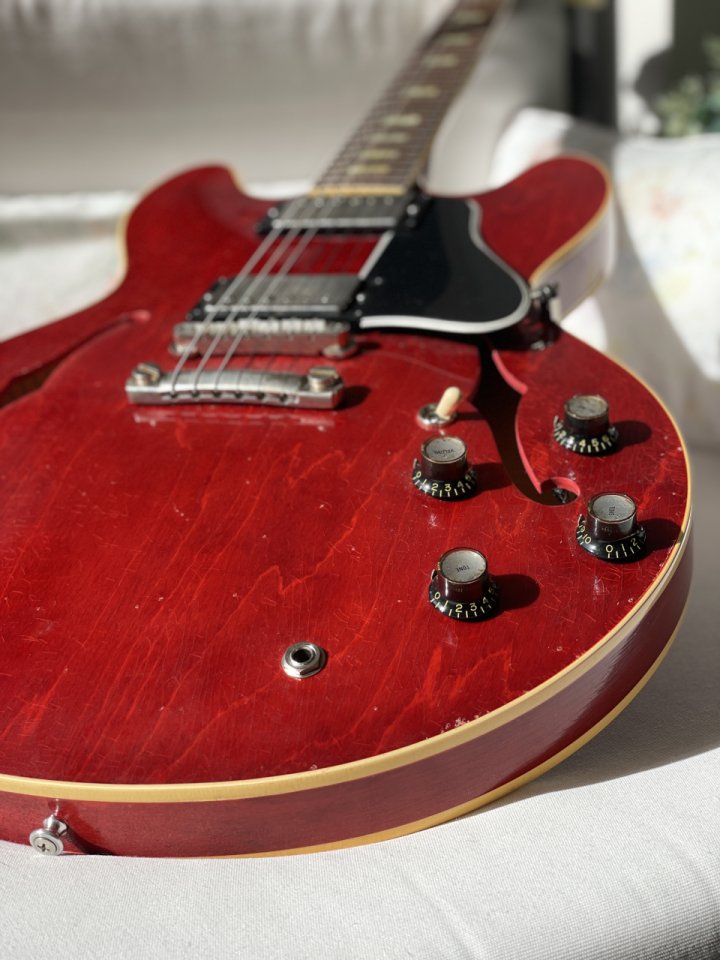 Gibson ES-335 1963 Murphy Lab M2M Cherry Authentic Aged
