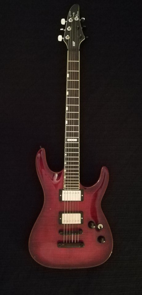 ESP LTD Horizon (HH, puente fija Les Paul type y escala Fender type) Korea