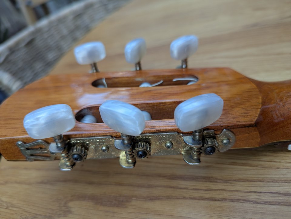 Antigua casa Núñez concierto especial cutaway preamp case