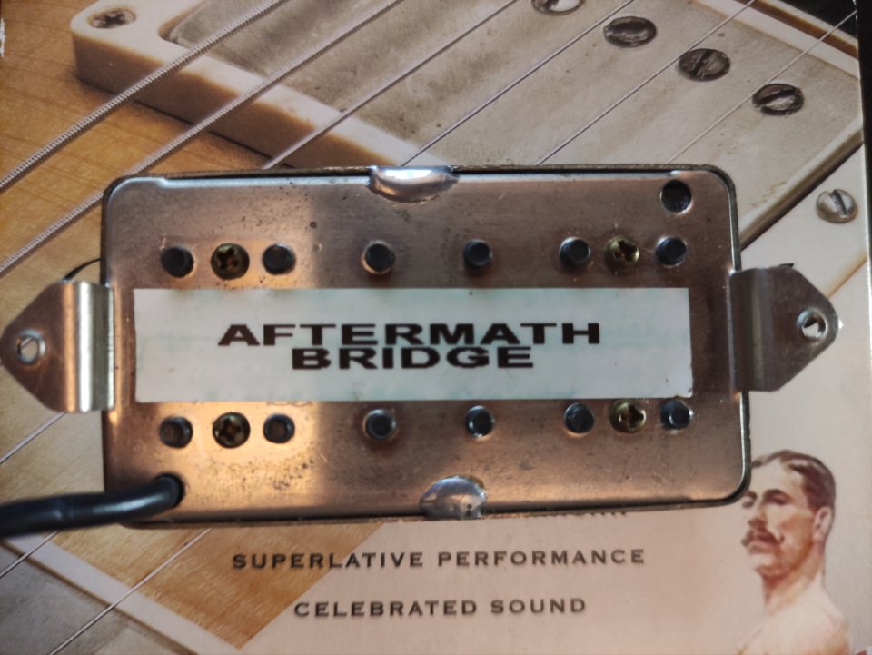 Pastilla Humbucker Bare Knuckle Aftermath de segunda mano · Foto 2 de 6 · Araba · 135 €