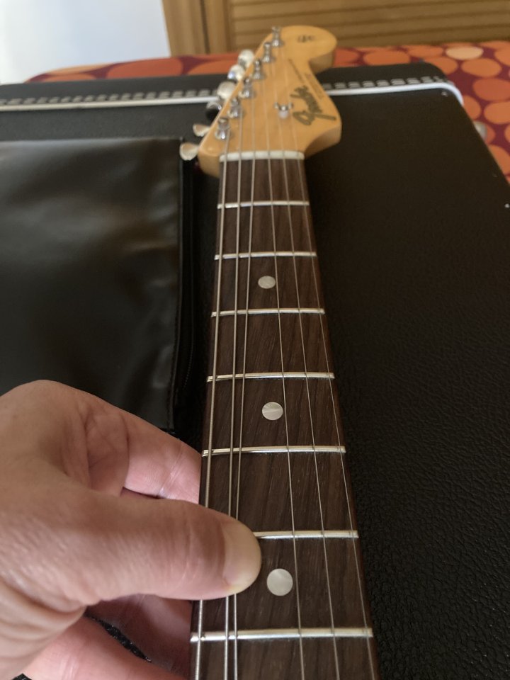 Fender Stratocaster American Original 60s en color Olympic White (OW)