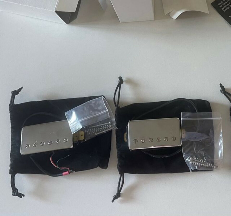 Reverend HA5 Humbucker pickup set chrome