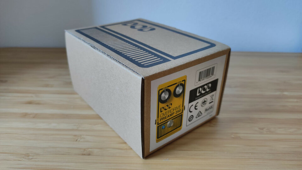 Pedal Overdrive DOD OD 250 nuevo