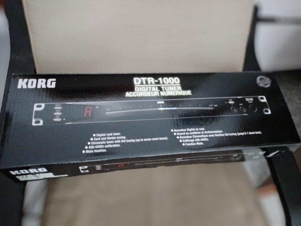 Korg DTR 1000 digital tuner de segunda mano · Foto 4 de 5 · Barcelona · 65 €