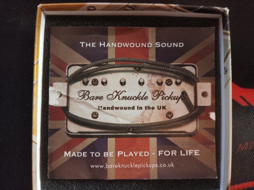 Pastilla Humbucker Bare Knuckle Aftermath de segunda mano · Foto 5 de 6 · Araba · 135 €