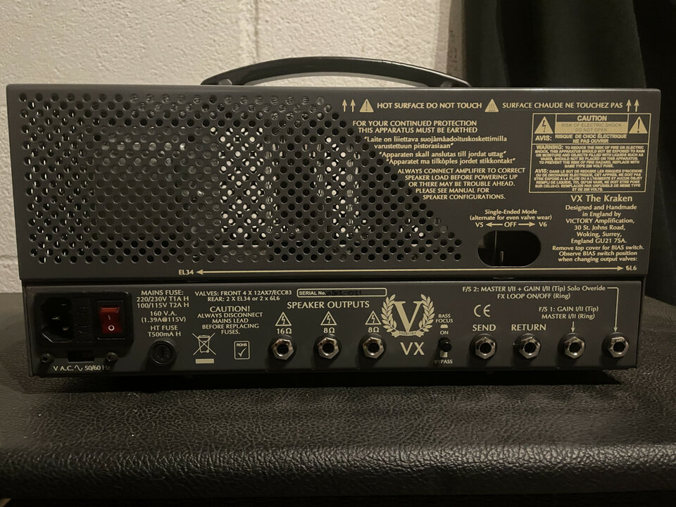 VICTORY KRAKEN + PANTALLA VICTORY 2x12 !!