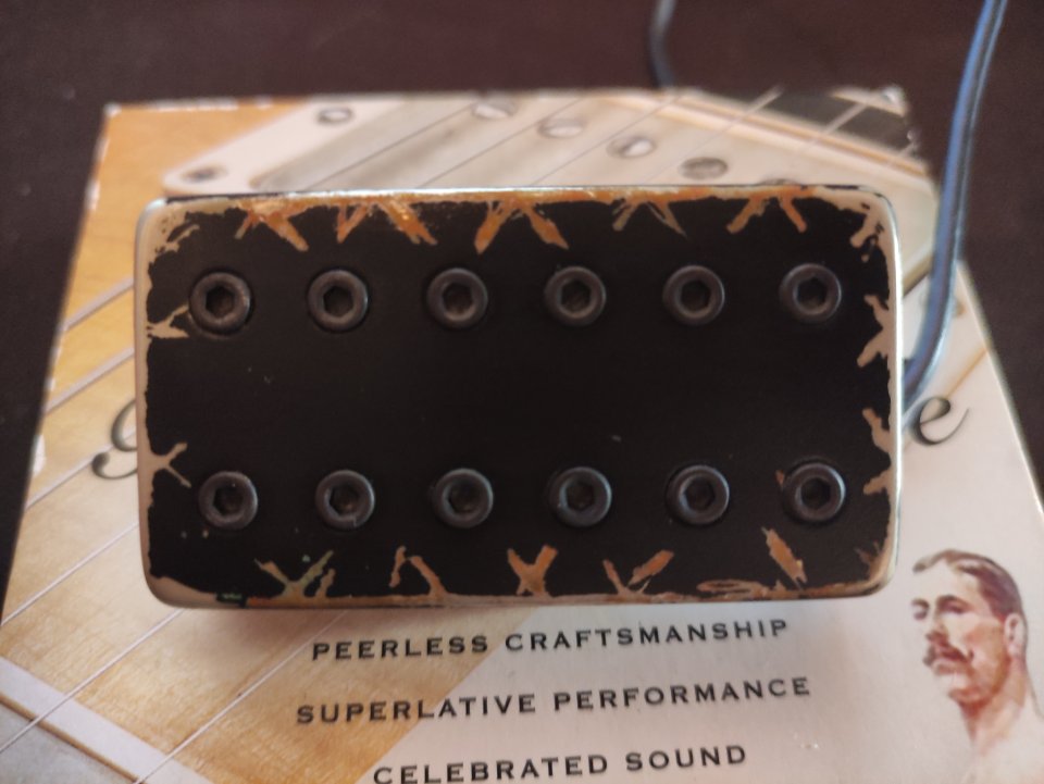 Pastilla Humbucker Bare Knuckle Aftermath de segunda mano · Foto 6 de 6 · Araba · 135 €
