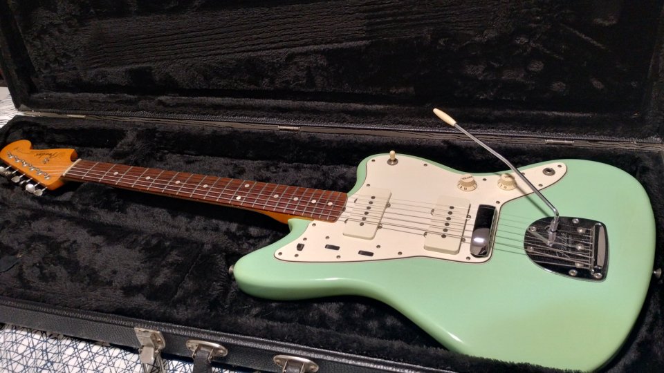 Guitarra Fender Jazzmaster Surf Green Lacquer
