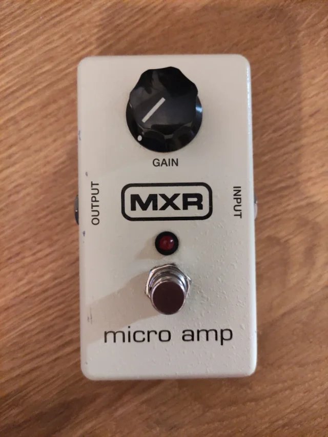 Pedal guitarra booster MXR Micro Amp de segunda mano · Foto 1 de 3 · Araba · 70 €