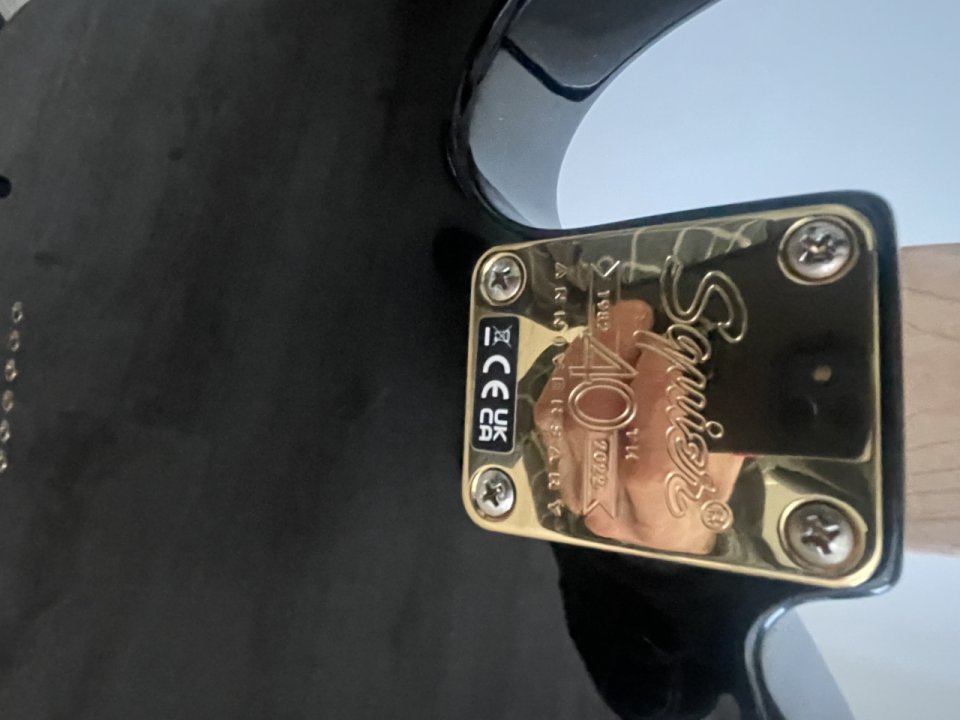 squire telecaster, 40th anniversary