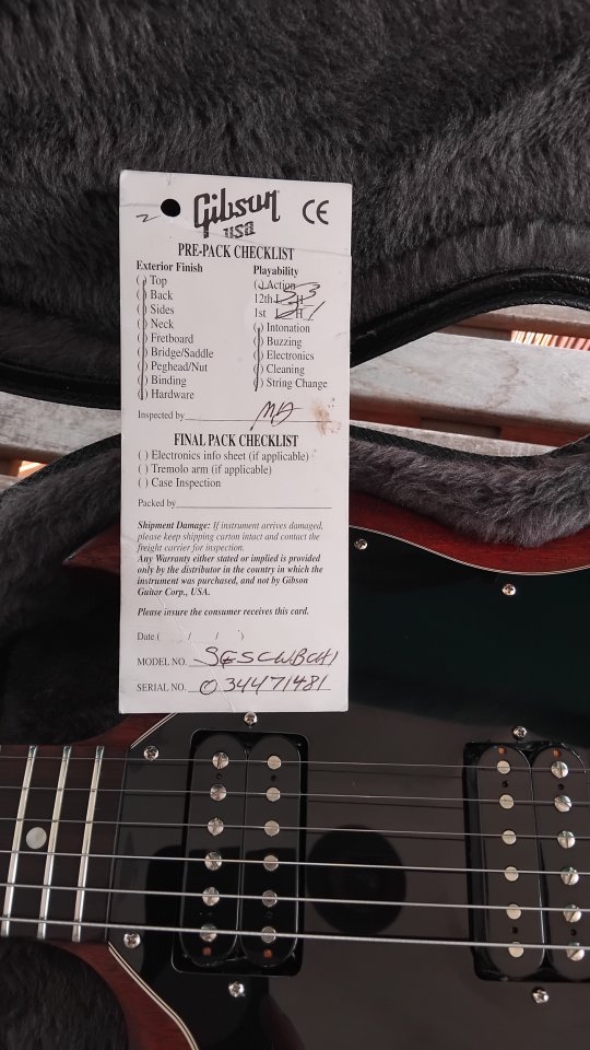 Gibson SG Faded 2007 de segunda mano · Foto 8 de 9 · Barcelona · 800 €
