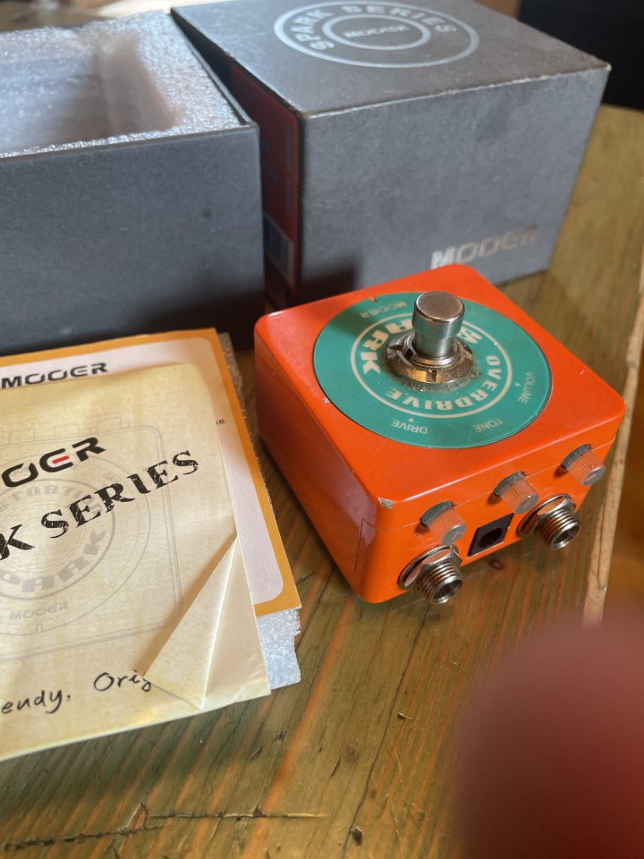 Mooer Spark overdrive. Envio incluido