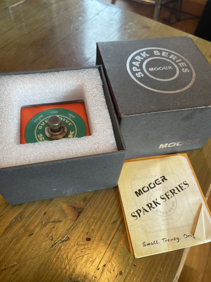 Mooer Spark overdrive. Envio incluido