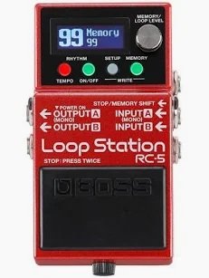 Pedal Guitarra Loop Boss RC 5 Looper Station de segunda mano · Foto 1 de 2 · Madrid · 170 €