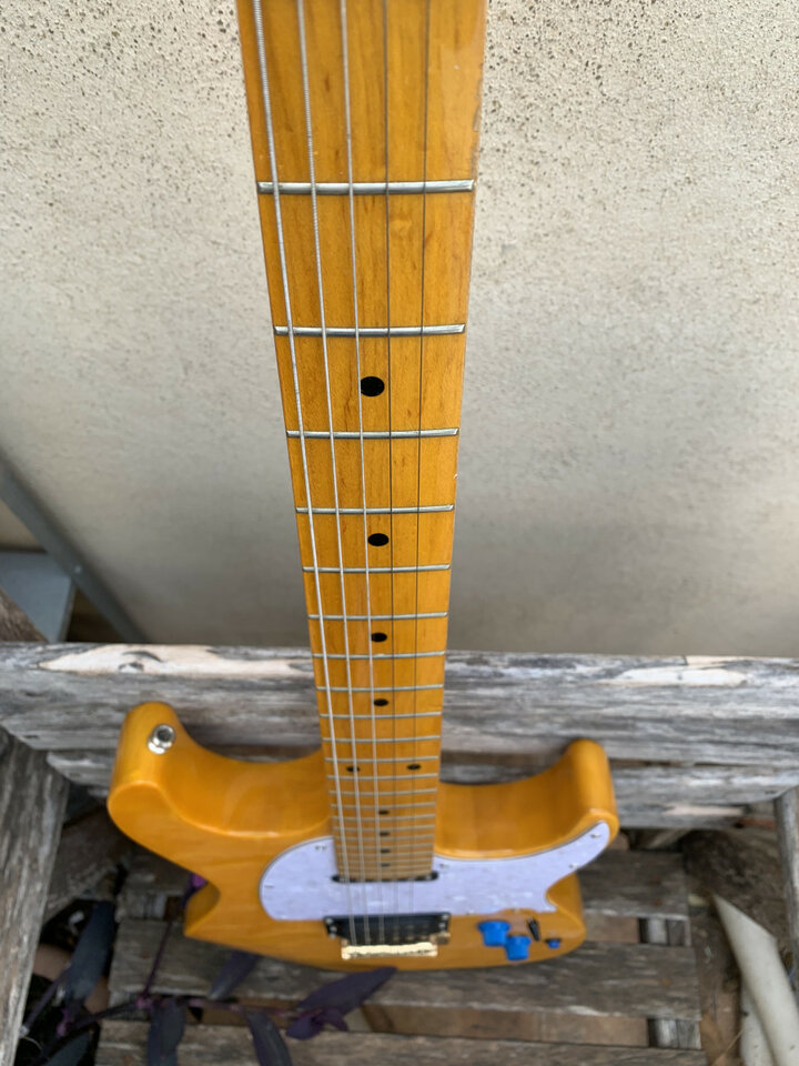 Guitarra con pastilla Chapman