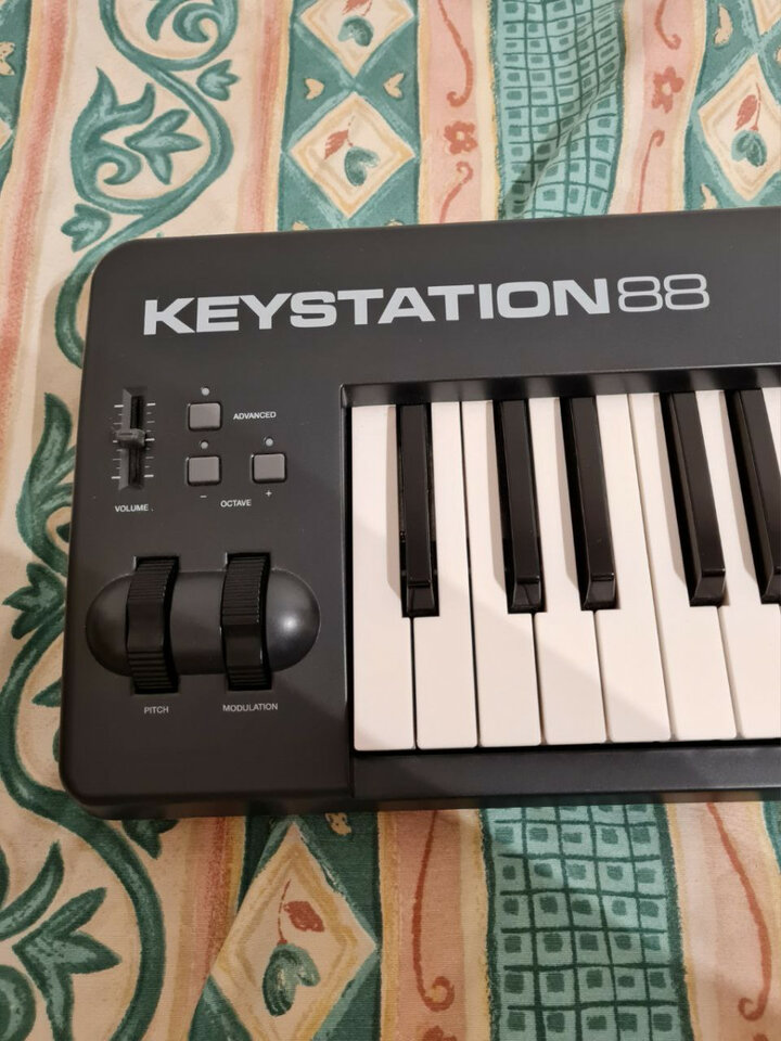 M-Audio Keystation 88 MK3. Teclado controlador MIDI USB