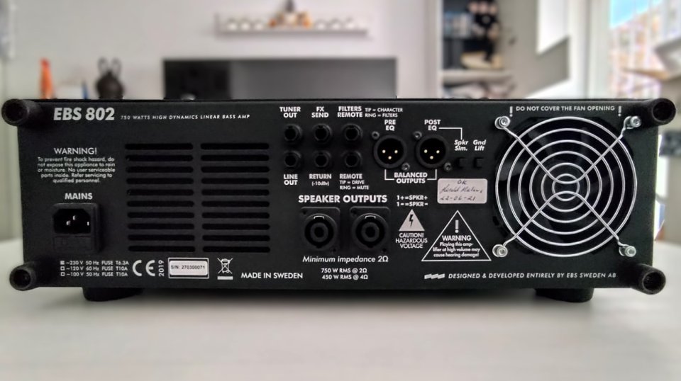 EBS 802 Amplificador Bajo de segunda mano · Foto 5 de 9 · Málaga · 2495 €