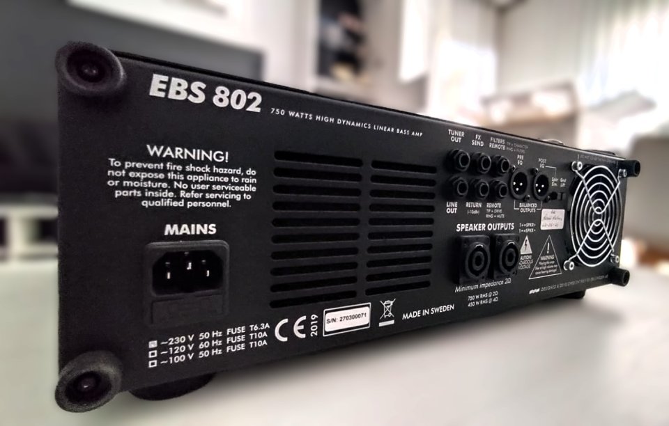 EBS 802 Amplificador Bajo de segunda mano · Foto 6 de 9 · Málaga · 2495 €