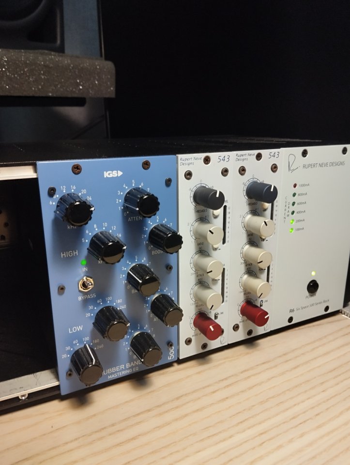 Rack de mezcla masterización