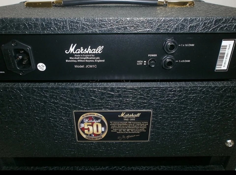 Marshall JCM1-C 50 aniversario