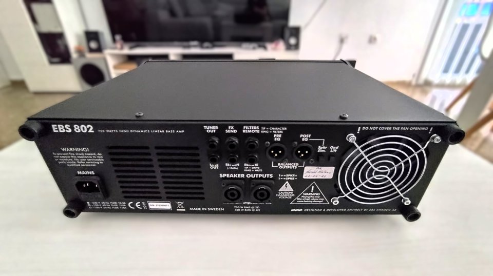 EBS 802 Amplificador Bajo de segunda mano · Foto 8 de 9 · Málaga · 2495 €