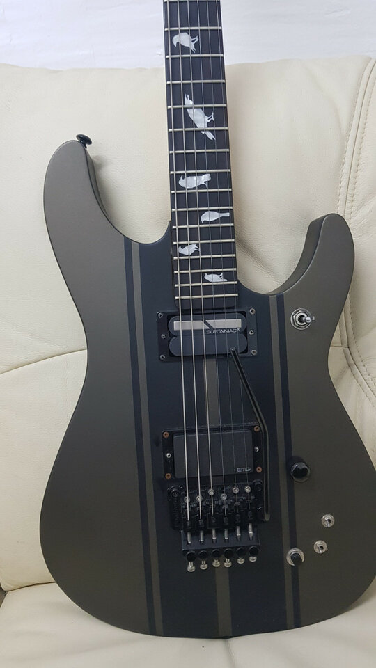 Schecter DJ Ashba signature - Carbon Grey